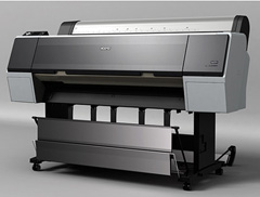 An Epson inkjet printer used for creating Giclée prints 