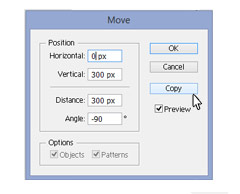 The move window will show you where your elements are being positioned