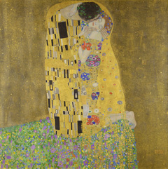 The Kiss by Gustav Klimt, 1907